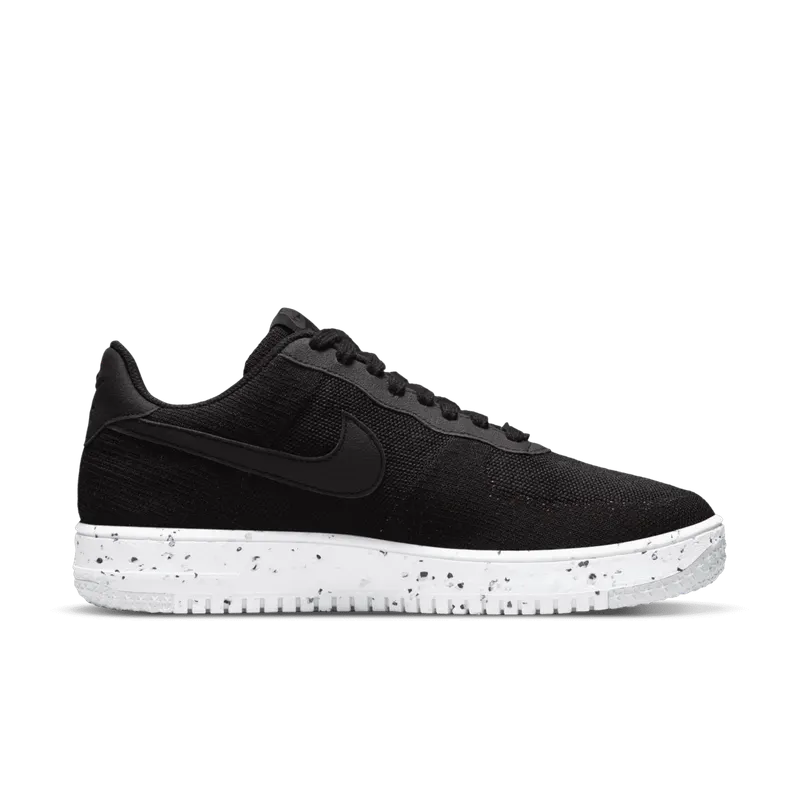 Nike Air Force 1 Low Crater Flyknit Black White (DC4831-003)