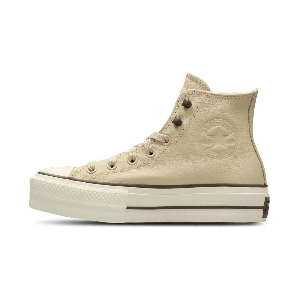 Converse Chuck Tayor All Star Lift Platform Weatherized Leather Miso Glaze/Truffle/Egret (A11158C)