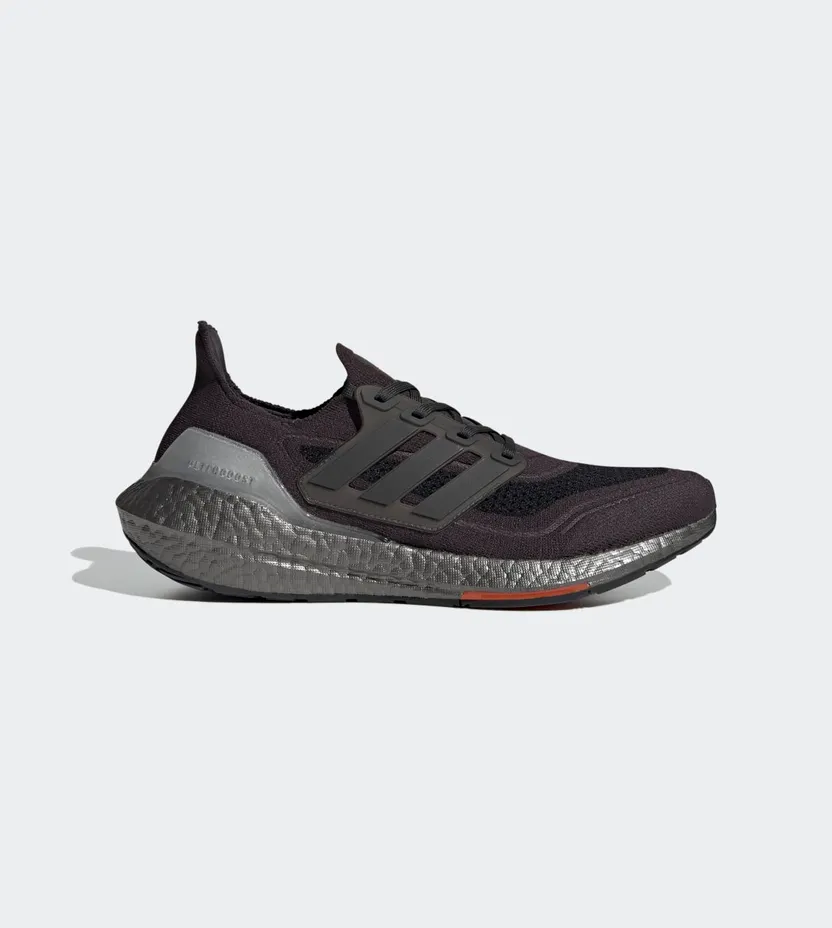 adidas Ultraboost 21 Carbon / Carbon / Solar Red (FY3952)