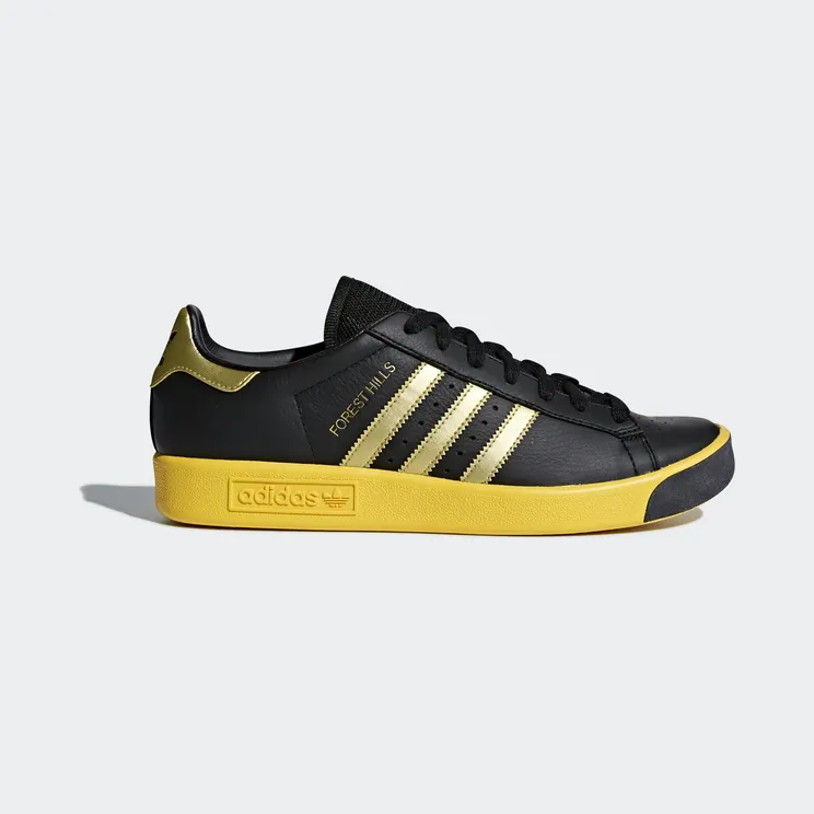 adidas Forest Hills Black Gold Yellow (CQ2084)