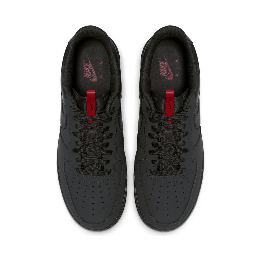 Nike Air Force 1 Low Anthracite Anthracite/University Red-Black-Black (BQ4326-001)