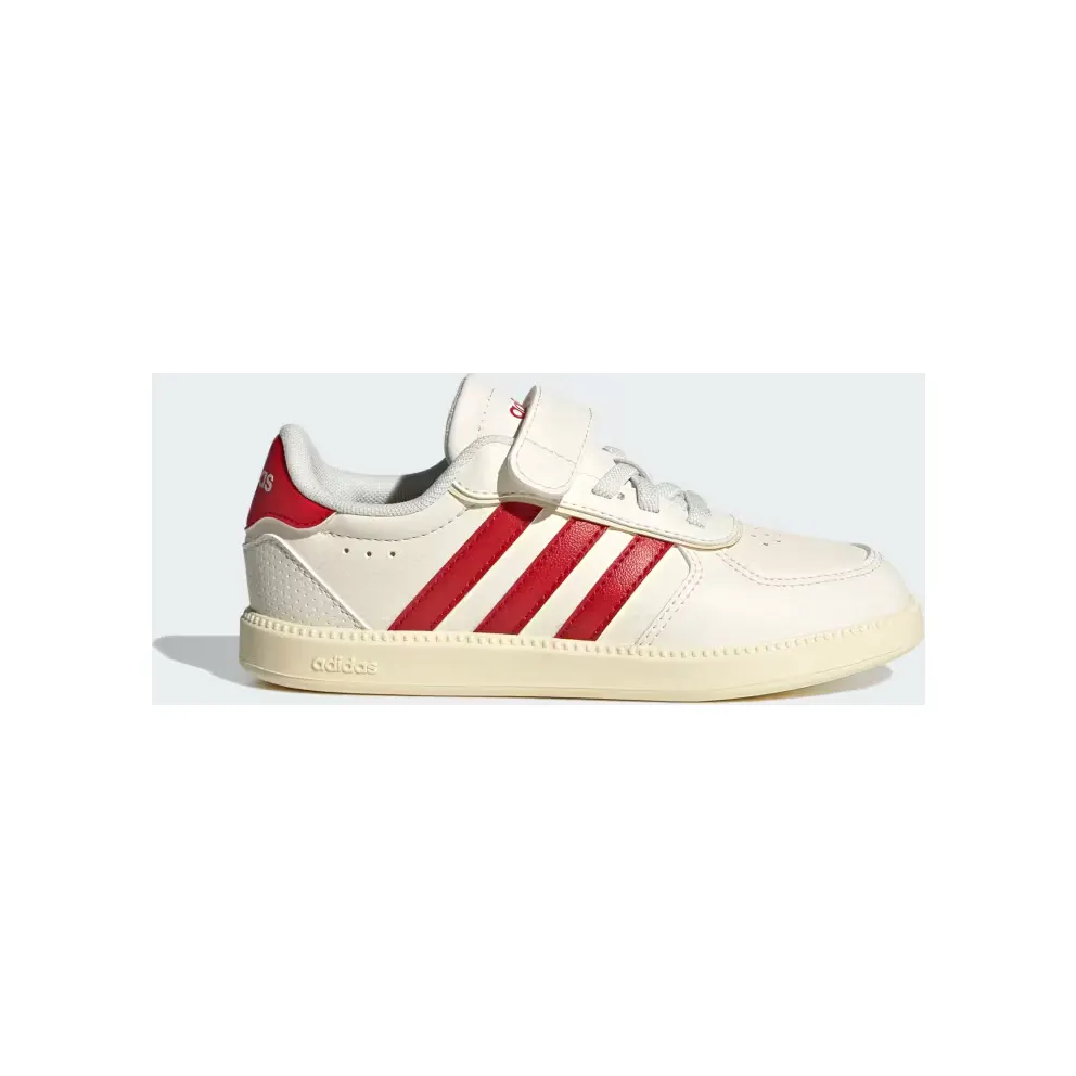 adidas Breaknet Sleek Shoes Kids “Off White / Better Scarlet / Warm Vanilla” (JQ3061)