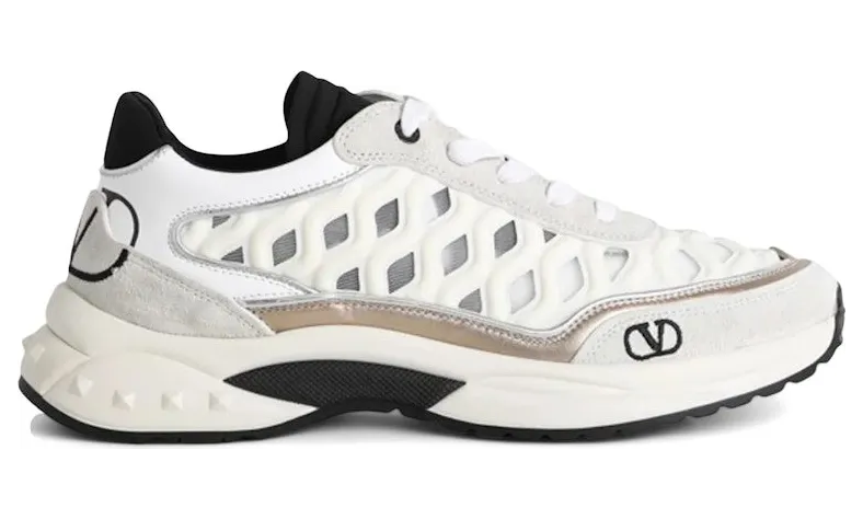 Valentino Garavani Ready Go Runner Light Ivory (XW2S0EA5 NHR S19)