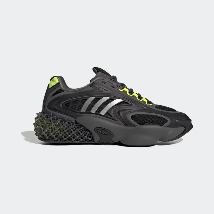 adidas 4D Krazed Core Black / Silver Metallic / Solar Yellow (GX9595)