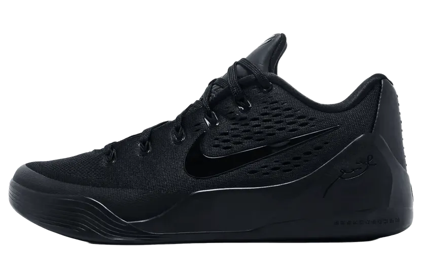 Nike Kobe 9 Elite Low EM Protro TB “Triple Black” (IH5095-002)