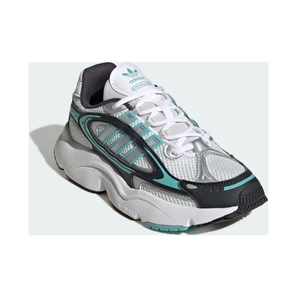 adidas Ozmillen “Carbon / Silver Metallic / Mint Ton” (JH9975)