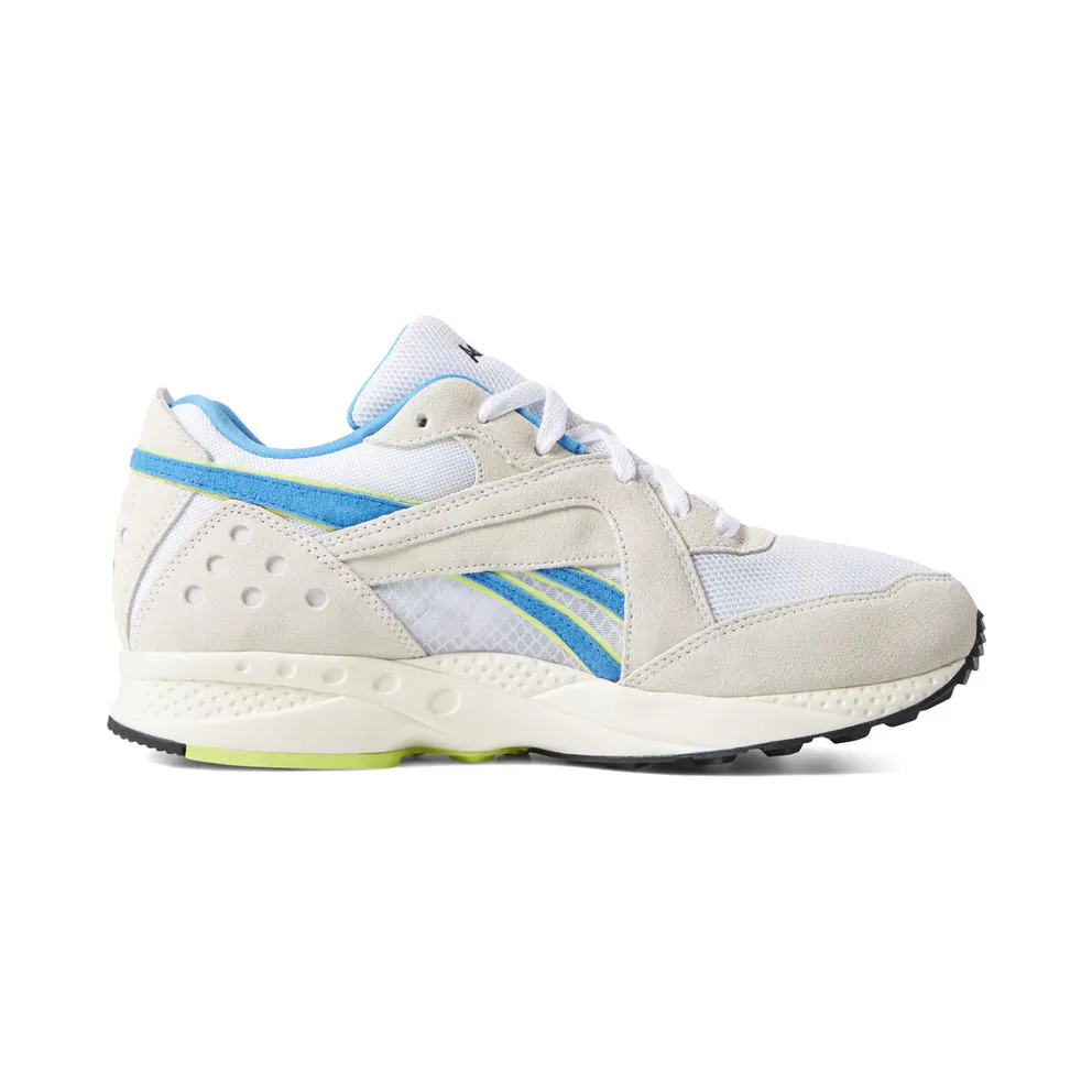 Reebok Pyro Adsum White/Blue-Citron Green (Other Brands Reebok)