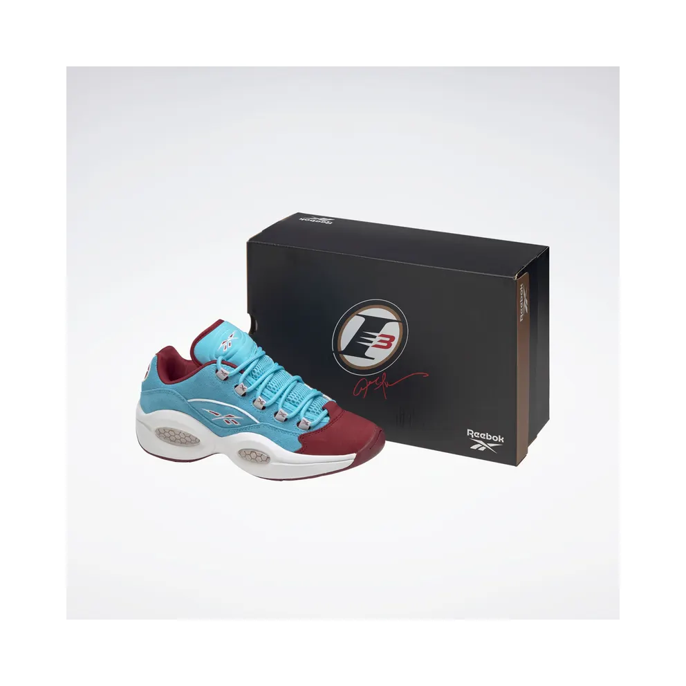 Adidas QUESTION LOW Digital Blue / Classic Burgundy / Cloud White (GZ0990)