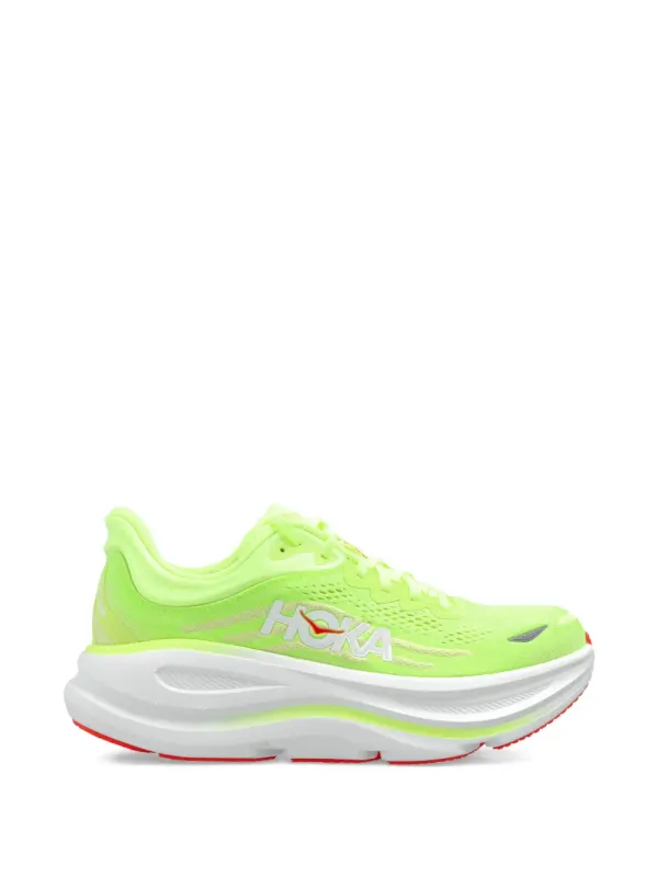 HOKA Bondi 9 geperforeerde – Yellow (WSBONDI9)