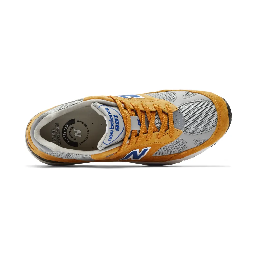 New Balance 991 Yellow Blue Yellow/Blue (M991YBG)