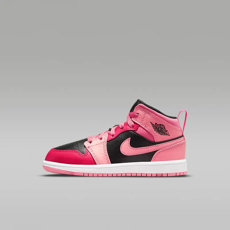Jordan 1 Mid Coral Chalk (PS) (640734-662)