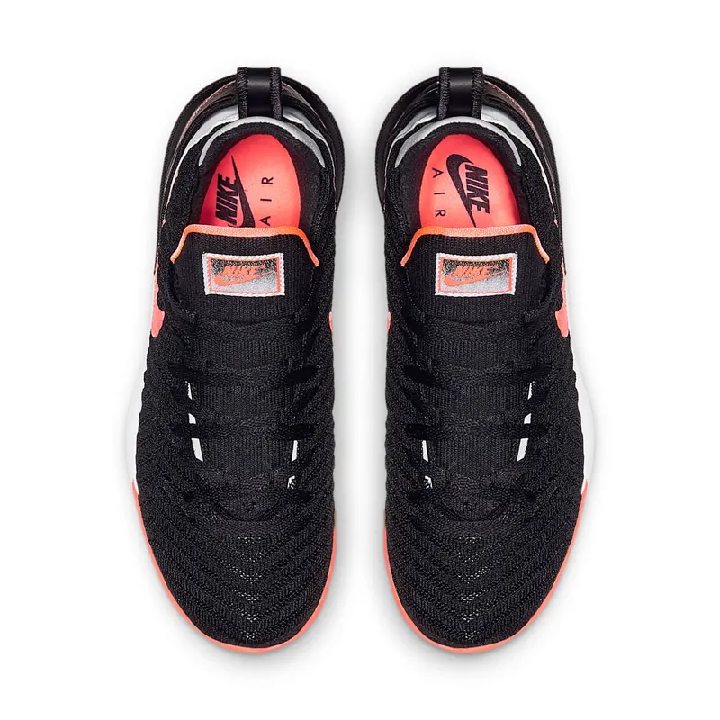 Nike LeBron 16 Black Hot Lava Black/Hot Lava-Flat Silver (CI1521-001)