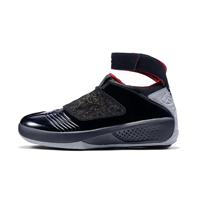 Jordan 20 Retro Stealth (2015) Black/Stealth-Varsity Red (310455-002)