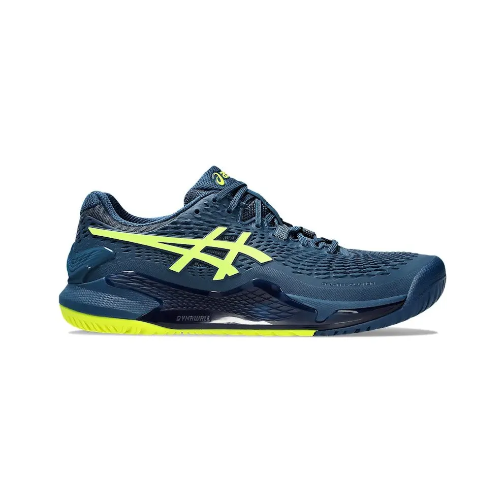 ASICS Gel-Resolution 9 Mako Blue Safety Yellow (1041A330-404)