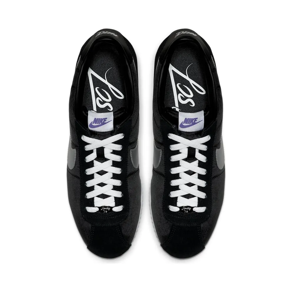 Nike Cortez Los Angeles Black Black/Metallic Silver-White (CI9873-001)