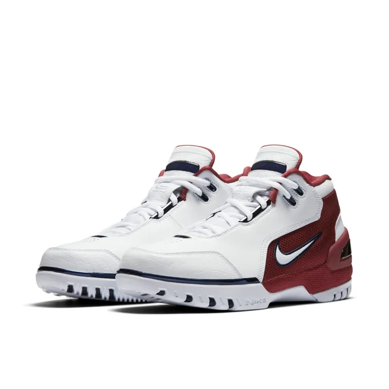 Nike Air Zoom Generation First Game (2017) White/White-Varisty Crimson-Midnight Navy (941911-100)