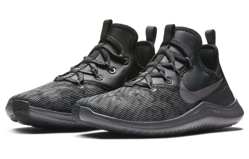 Nike Free TR 8 Flock Black Thunder Grey (W) (AJ7829-010)