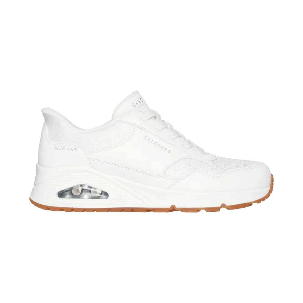Skechers Slip-ins: Uno – Banksia – White – “White” (177117 WHT)