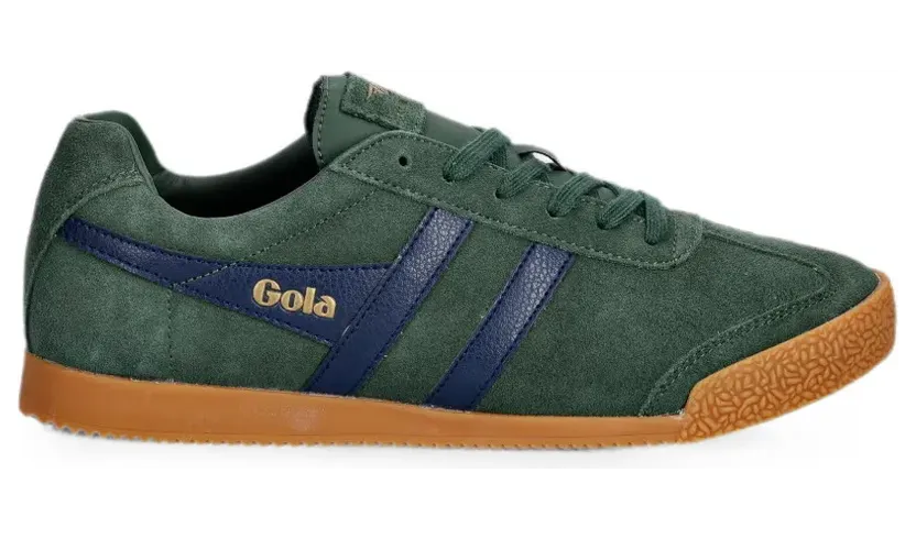 Gola Harrier aus Wildleder – Green (CMA192ND2)