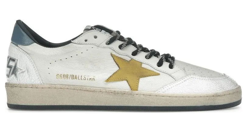 Golden Goose Ball Star White Honey Water Blue (GMF00117.F006788.12157)