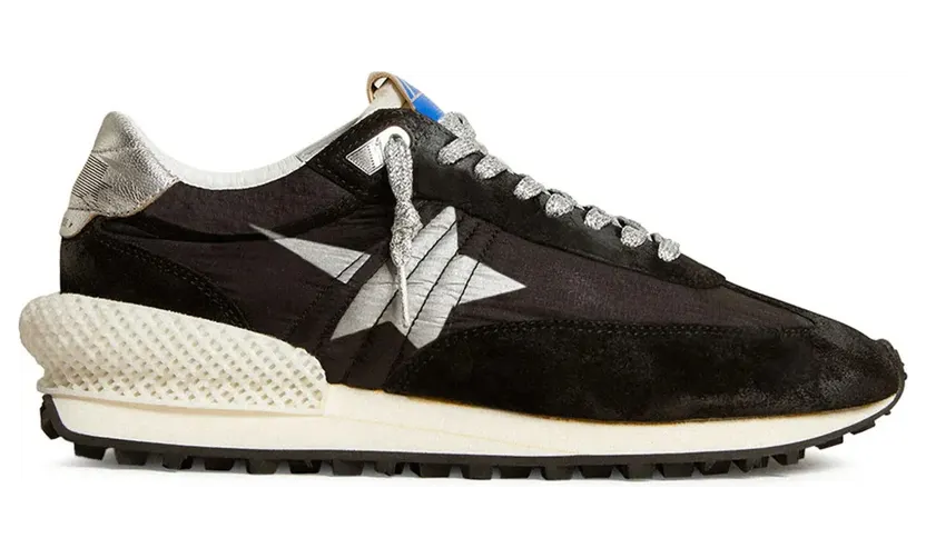 Golden Goose Marathon mit Sternpatch – Black (GMF00684F005675)