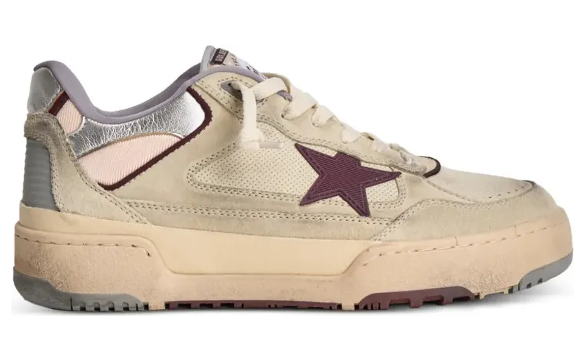Golden Goose mit Sternverzierung – Nude (GMF00630F007958)