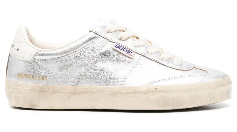 Golden Goose Soul-Star im Metallic-Look – Silver (GWF00464F005052)