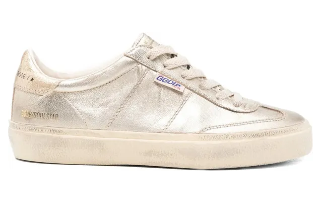 Golden Goose Soul Star Metallic-effect “Gold” (GWF00464 F008079 65157)