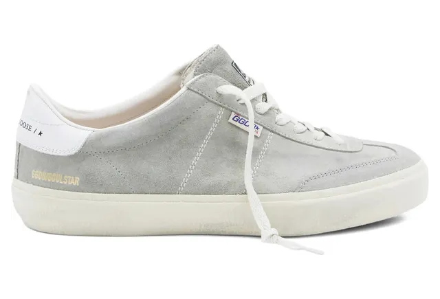 Golden Goose Soul-Star Suede “Grey/White” (GMF00464 F008346 60460)