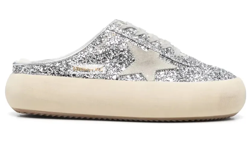 Golden Goose Space Sabot – Silver (GWF00349F002999)