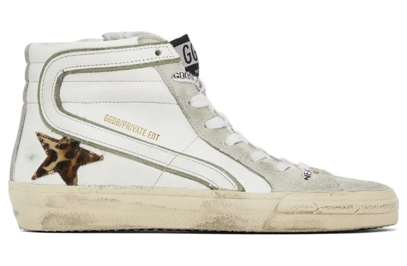 Golden Goose SSENSE Exclusive Leopard Slide (F00115.F002260.81381)