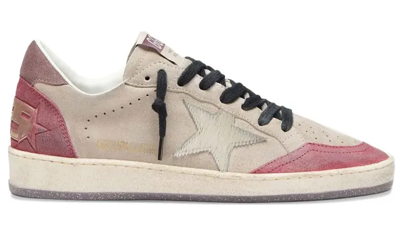 Golden Goose Super Star aus Wildleder – Nude (GWF00117F007899)