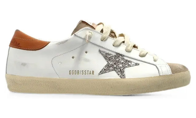 Golden Goose Super-Star Glitter-detail “White” (GWF00101 F008719 12524)