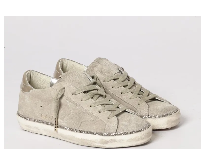 Golden goose Super-Star Used Suede Beige (GWF00857F00805915864)