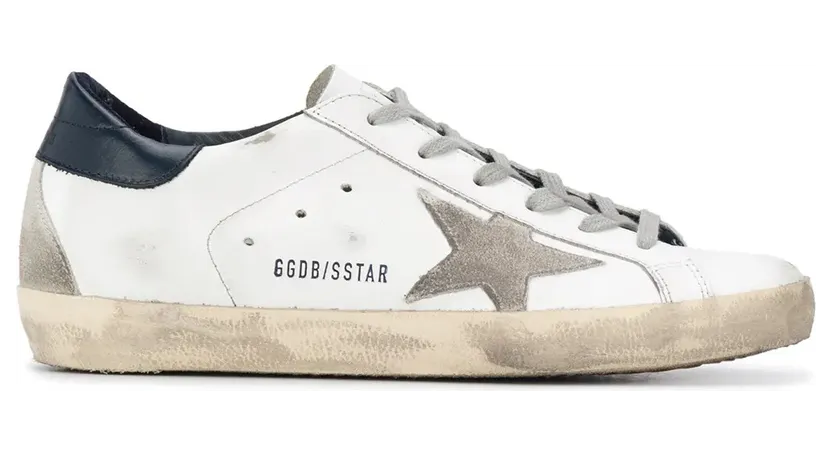 Golden Goose Superstar with gerafelde afwerking – White (GWF00102F000311)