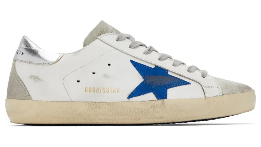 Golden Goose White & Grey Super-Star (GMF00102.F002540.10901)
