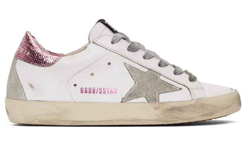 Golden Goose White & Pink Superstar (F00102.F000715.10386)