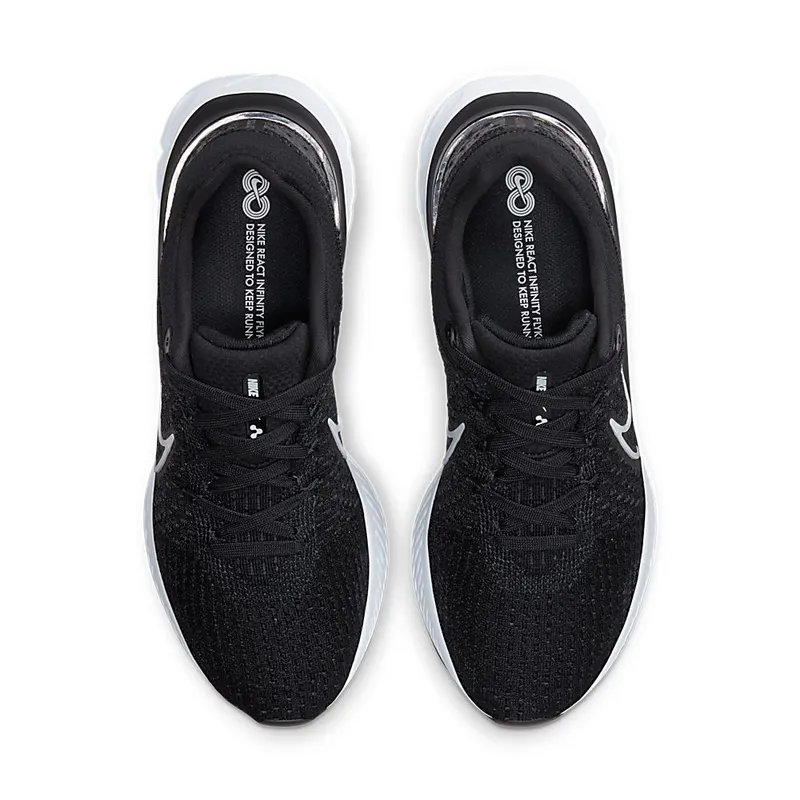 Nike React Infinity Run Flyknit 3 Road Running Black (DH5392-001)
