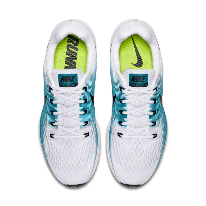 Nike Air Zoom Pegasus 34 Blustery White/Black-Blustery (880555-101)