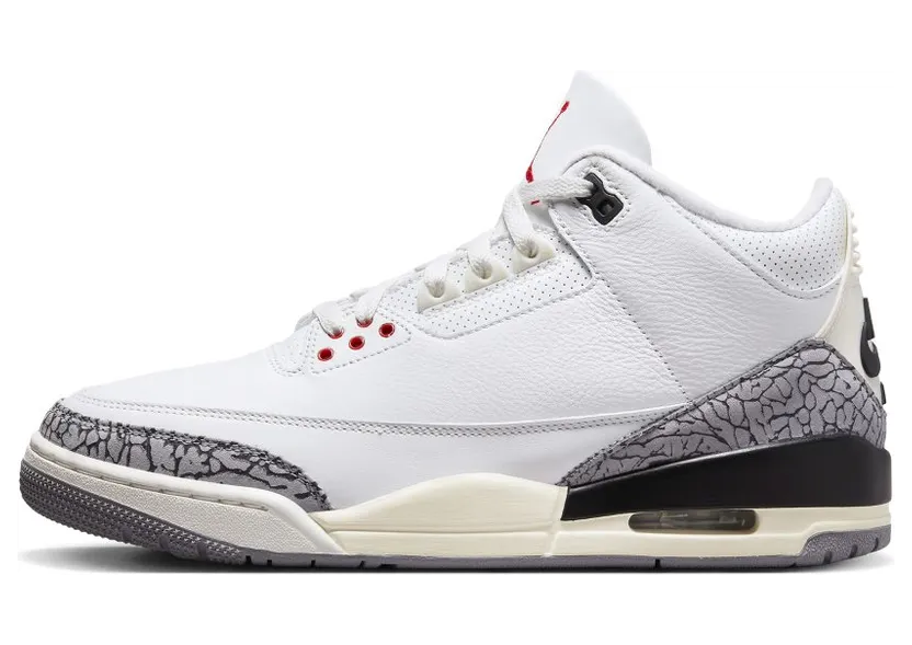 Air Jordan 3 “White Cement Reimagined”: de blueprint die nooit uit stijl gaat