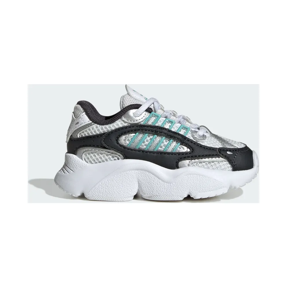 adidas Ozmillen Elastic Lace “Carbon / Silver Metallic / Mint Ton” (JS0715)