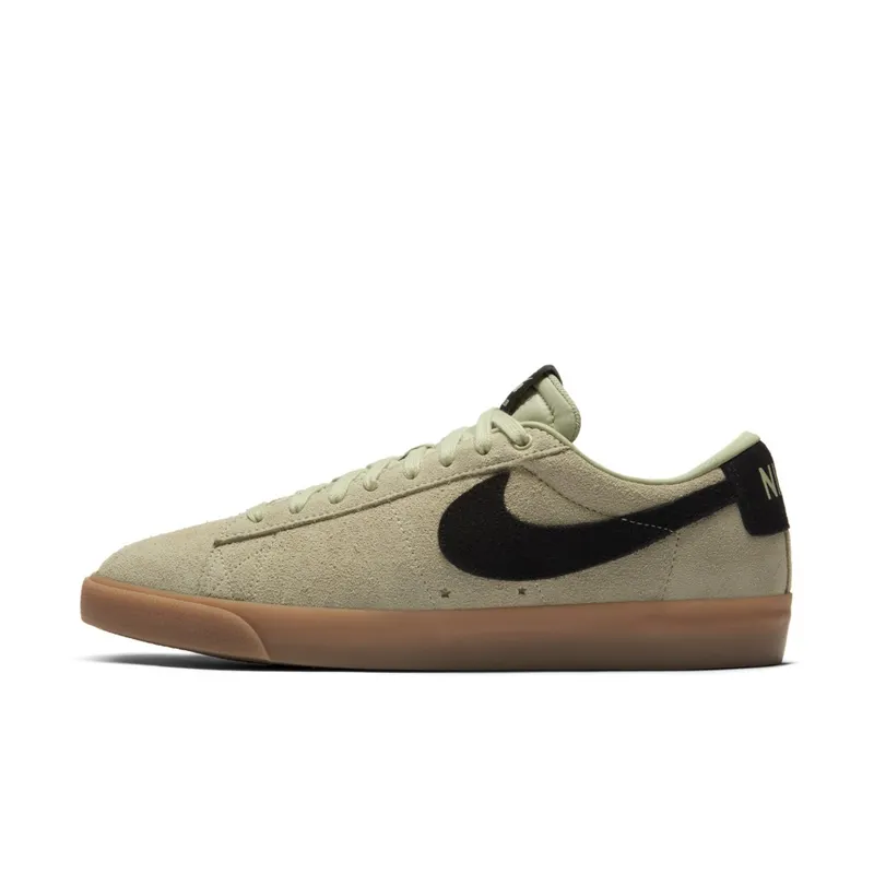 Nike SB Blazer Low GT Olive Aura Olive Aura/Gum Light Brown-Black (704939-303)