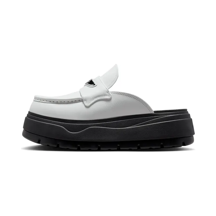 Jordan Mule “Summit White / Black / Metallic Silver” (HJ4292-100)
