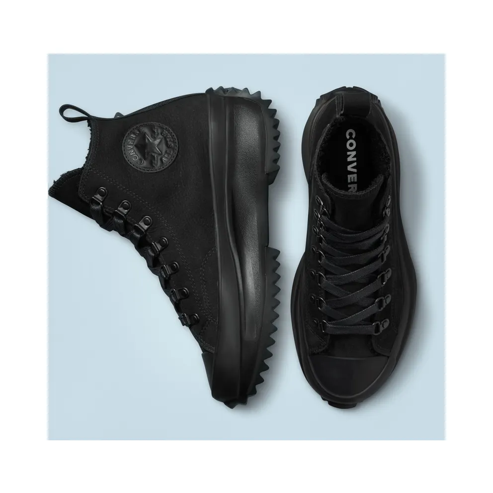 Converse Run Star Hike Platform Monochrome Black/Black/Black (173096C)