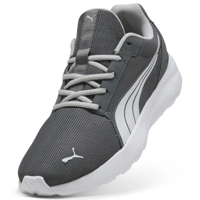 Puma SOFTRIDE Cosmic “Cool Dark Gray / Puma White” (400235_15)