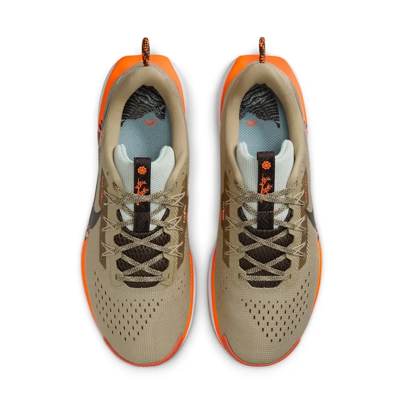 Nike React Pegasus Trail 5 Khaki Hyper Crimson Vintage Coral Velvet Brown (DV3864-201)