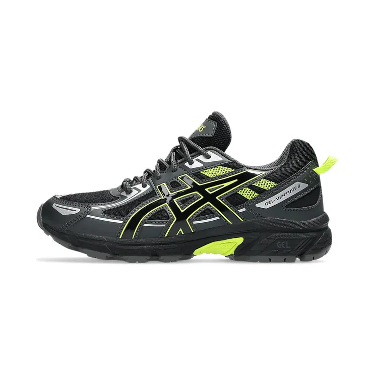 ASICS GEL-VENTURE 6 GS “Black / Safety Yellow” (1204A162-003)
