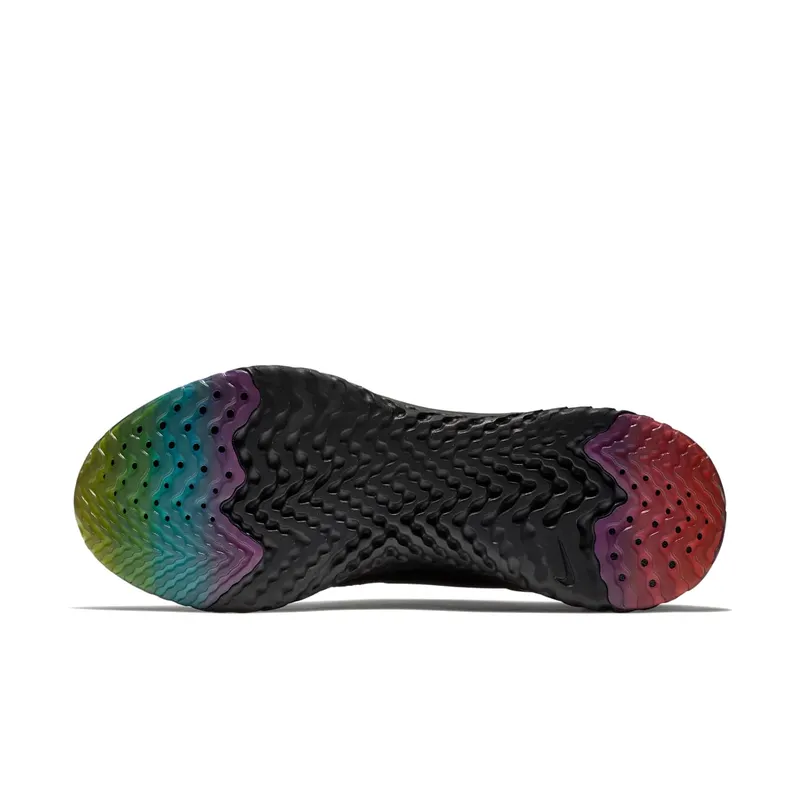 Nike Epic React Flyknit Betrue (2018) Black/Black-Pink Blast-Purple Pulse (AR3772-001)