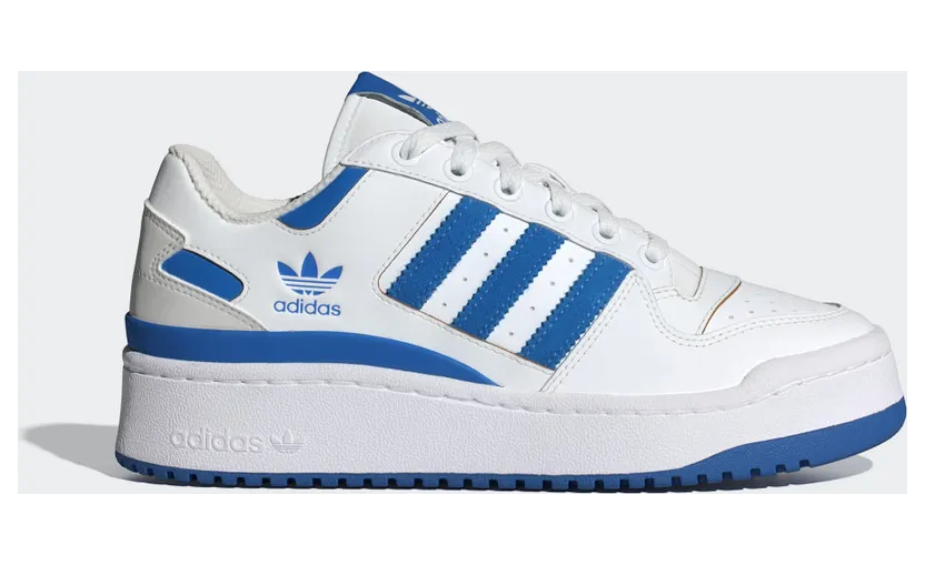 adidas Forum Bold Stripes Cloud White / Blue Bird / Grey One (ID0564)
