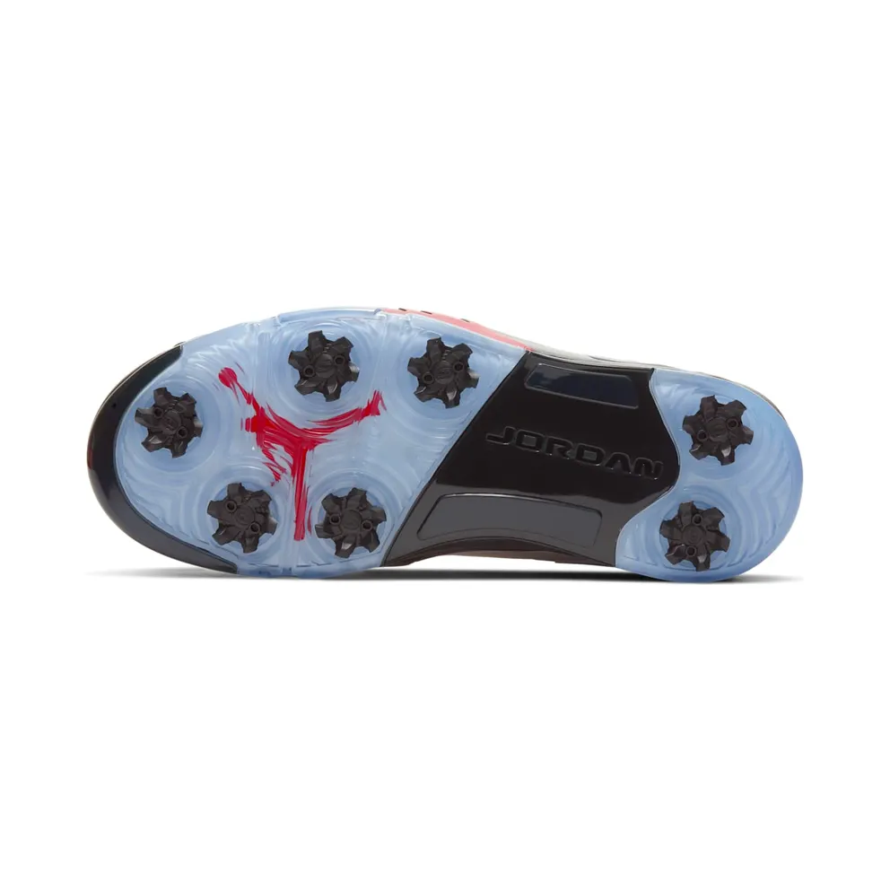 Jordan 5 Retro Low Golf Fire Red (Silver Tongue) White/Black-Metallic Silver-Fire Red (CU4523-100)